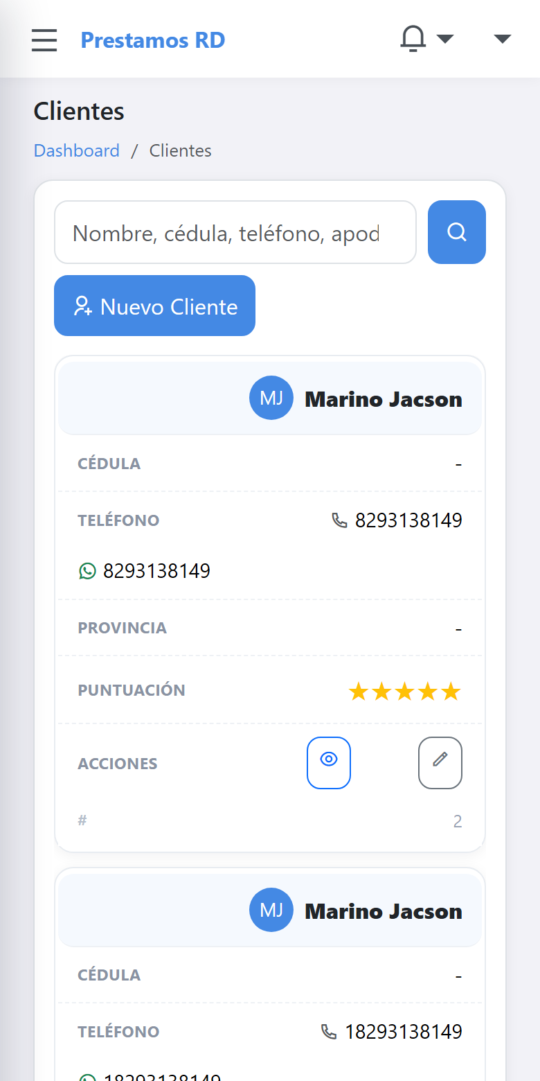 Clientes